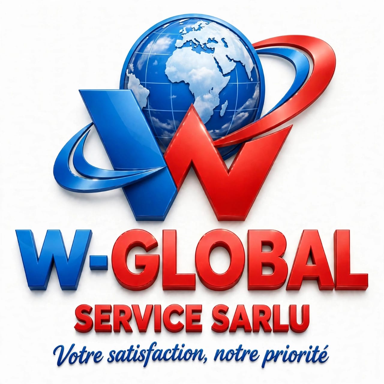W-GLOBAL SERVICE Logo